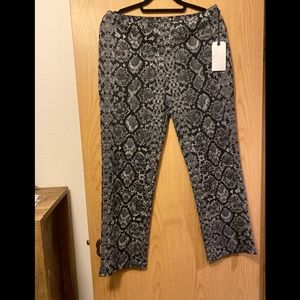 Nordstrom’s New Snake print pants Size L
